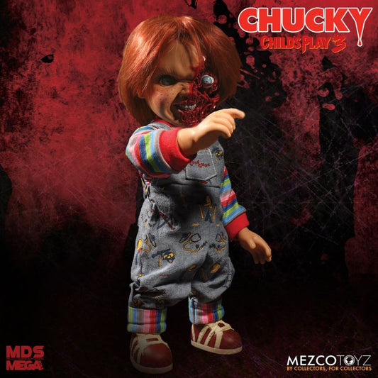 Child’s Play 3 Pizza Face Chucky Mega Talking Figure