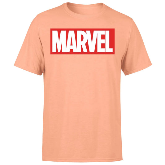 Marvel Logo Coral T-Shirt