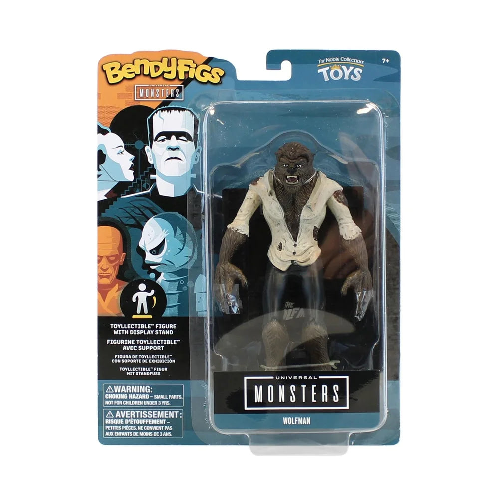 Wolfman Universal Monsters Bendyfig