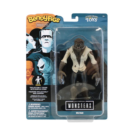 Wolfman Universal Monsters Bendyfig
