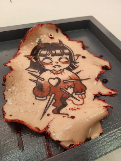 Little Demon Tattoo Removal Frame
