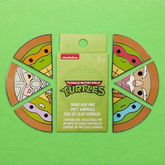 Teenage Mutant Ninja Turtles Pizza Slice Pin Badge Blind Box