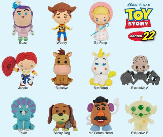 Disney Pixar Toy Story Series 22 Figural Bag Clip Blind Bag