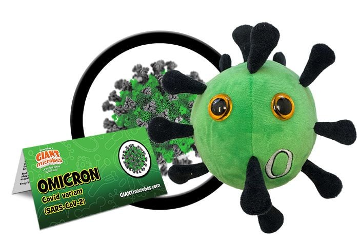 Omicron Giant Microbes Plush