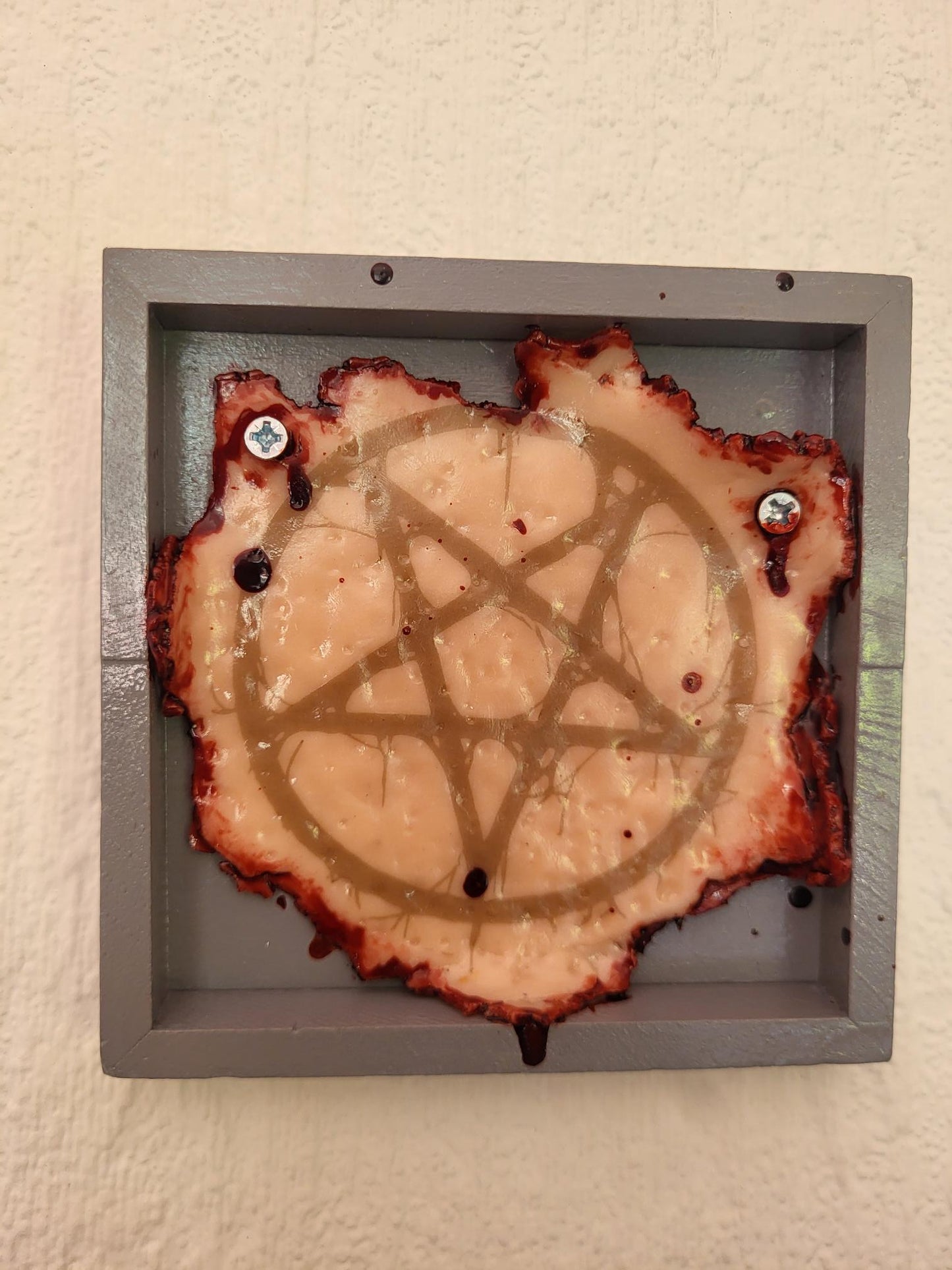 Pentagram Tattoo Removal Frame