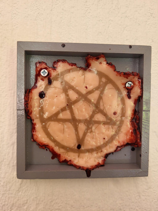 Pentagram Tattoo Removal Frame