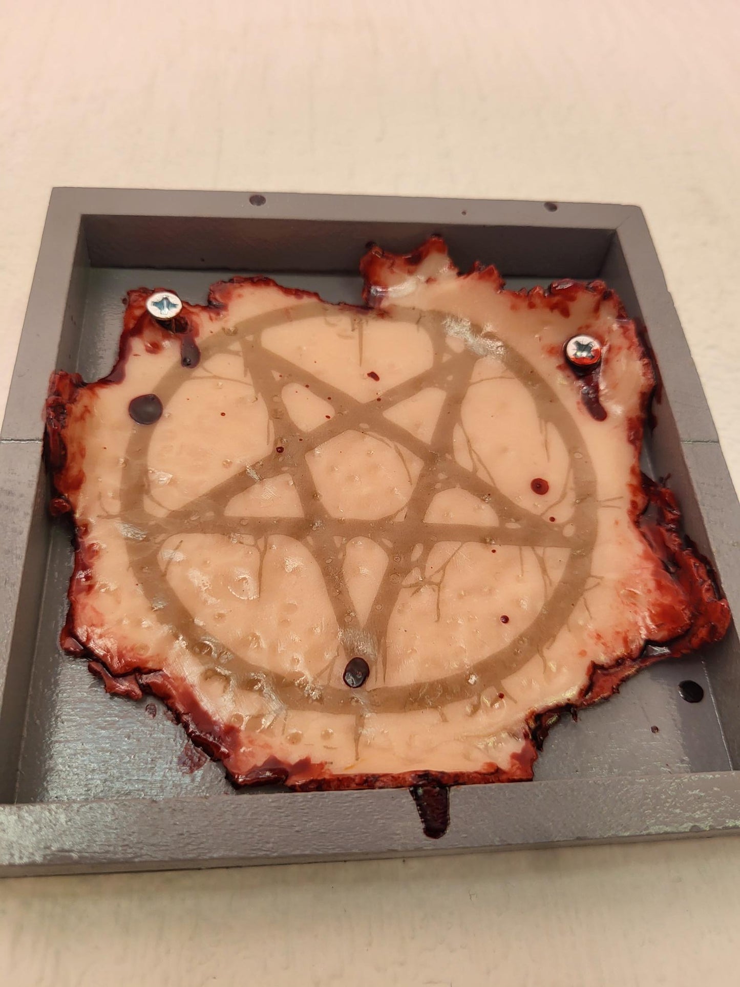 Pentagram Tattoo Removal Frame