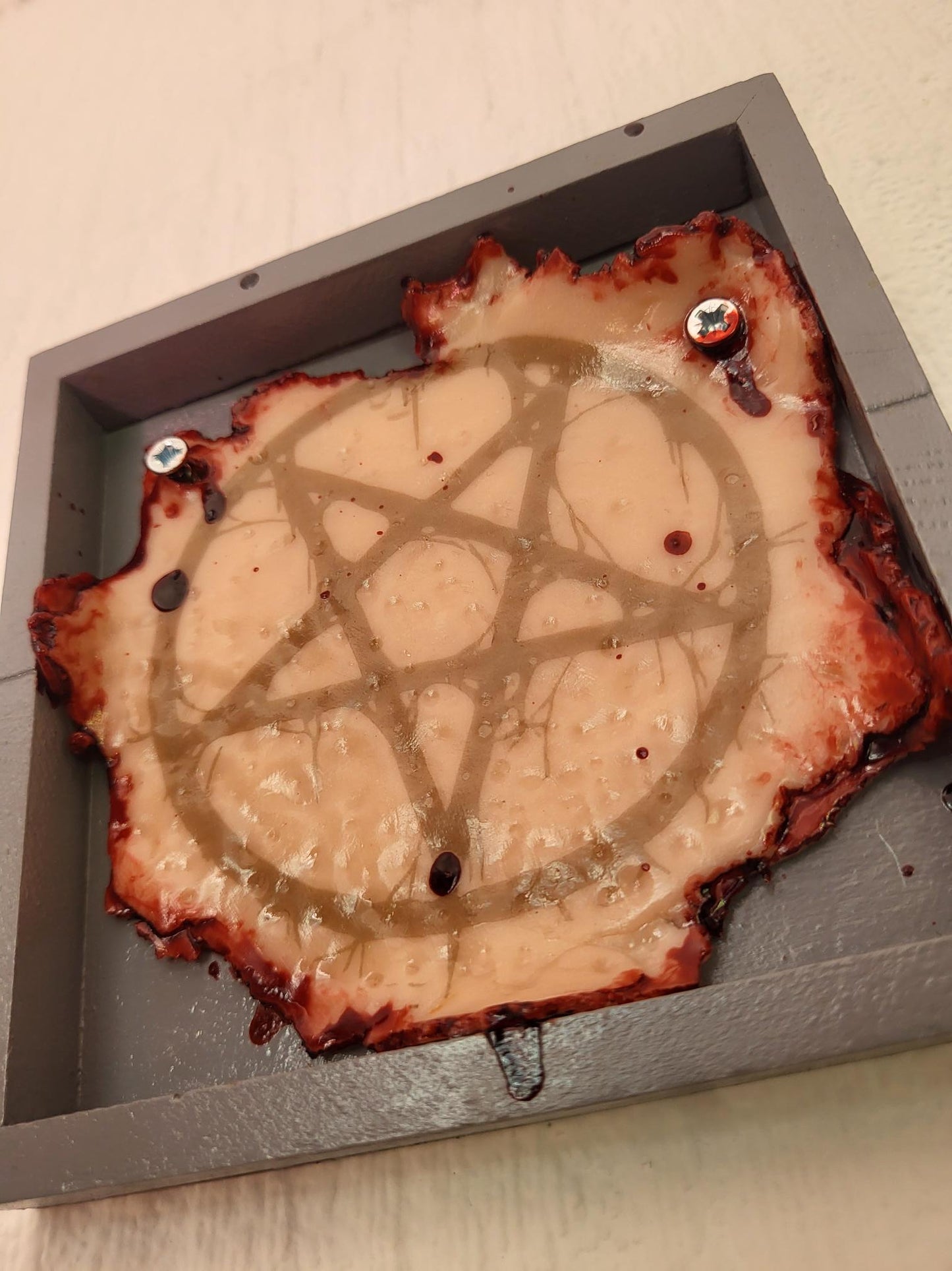 Pentagram Tattoo Removal Frame