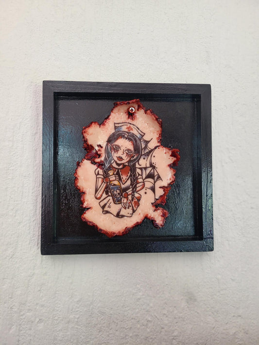Poison Nurse Tattoo Removal Frame