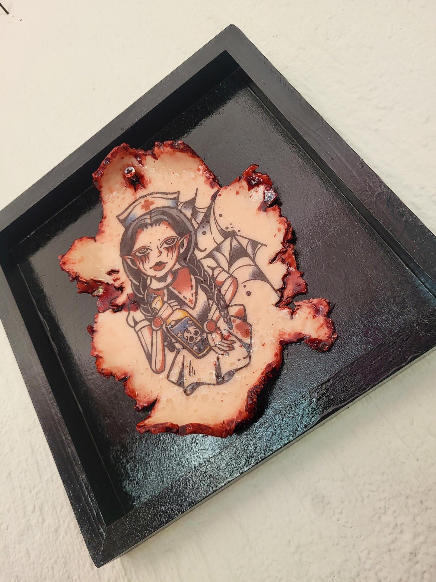 Poison Nurse Tattoo Removal Frame