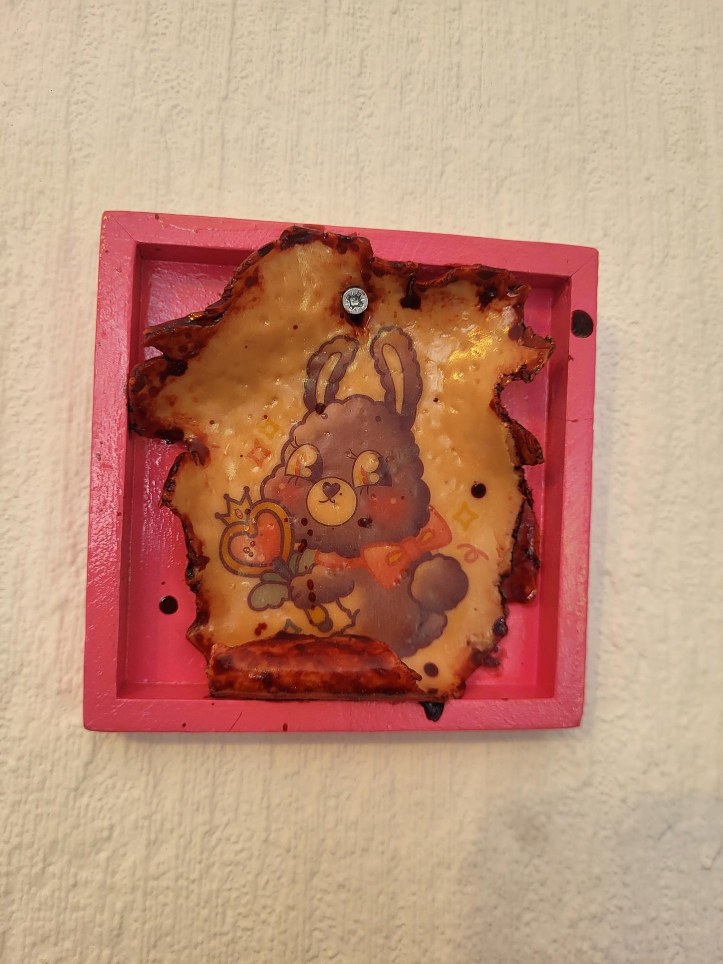 Purple Bunny Tattoo Removal Frame