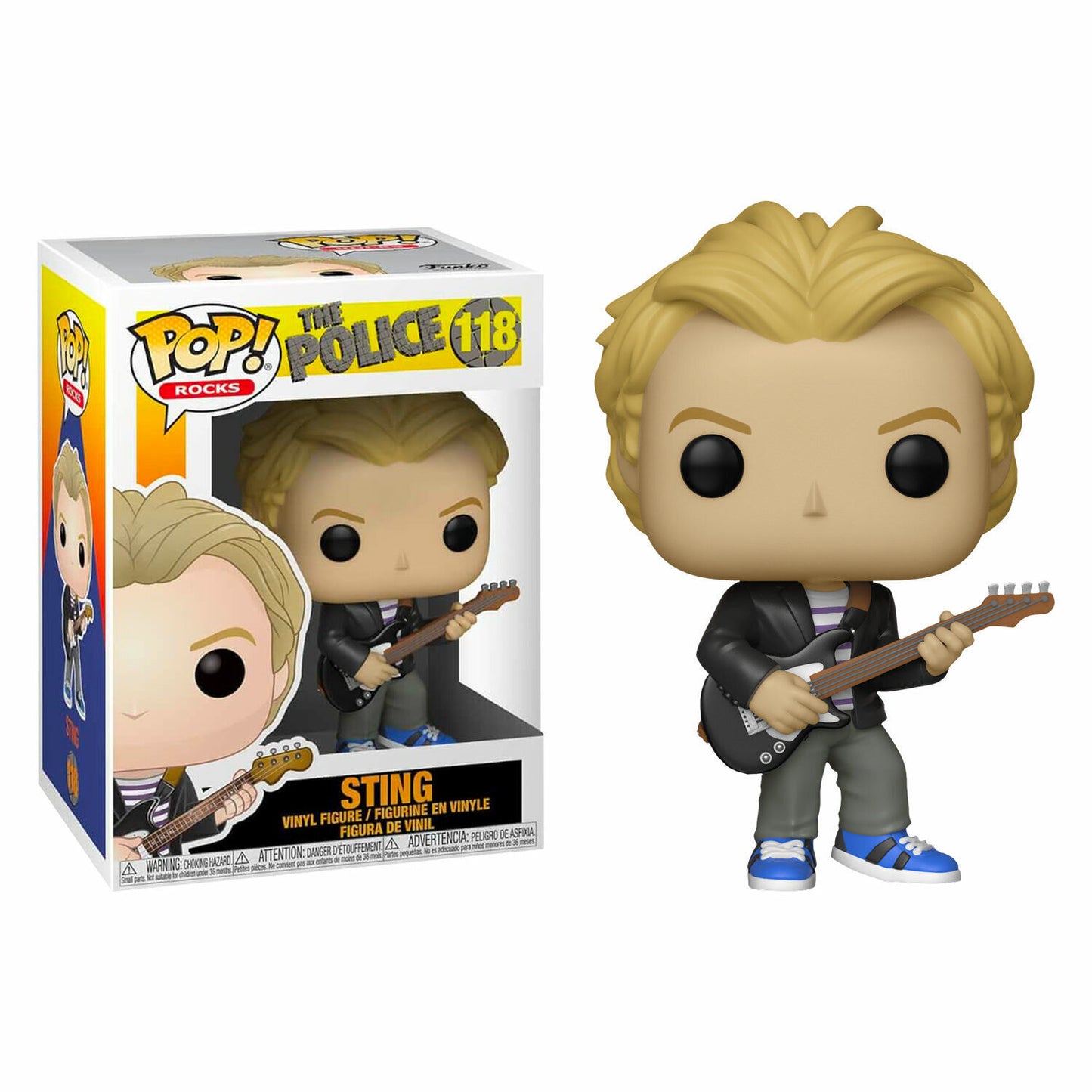 The Police 118 Sting Funko Pop! Vinyl Figure