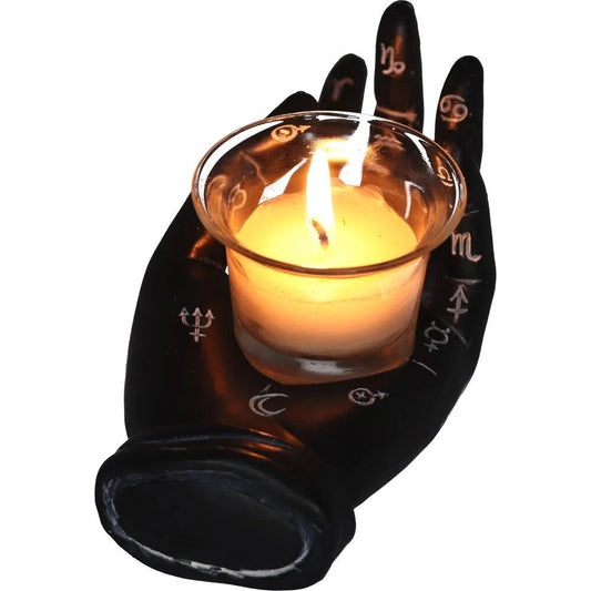 Palmist's Prediction Chiromancy Tea Light Holder