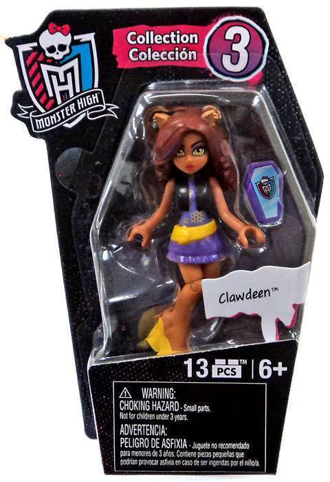 Monster High Clawdeen Mega Bloks Figure