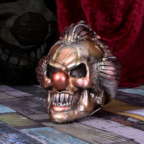 Mechanical Laughter 18cm Skull