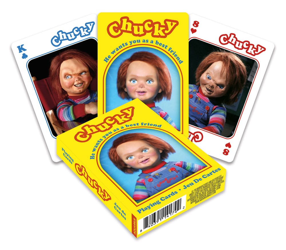 Child's Play Chucky Playing Cards